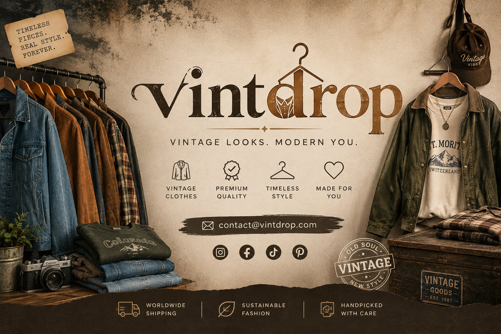 Vintage sweaters collection featuring classic knitwear