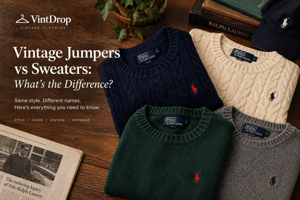 Vintage Jumpers vs Sweaters: What's the Difference?