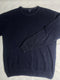 Vintage Nautica Crewneck Cotton Knit Sweater - Black (Size XXL)