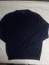 Vintage Nautica Navy Blue Cotton-Modal Crewneck Jumper (Size L)
