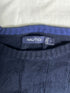 Vintage Nautica Cable Knit Cotton Jumper - Navy Blue (Size L)