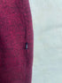 Vintage Nautica V-Neck Cotton Jumper - Burgundy (Size M)