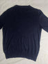 Vintage Nautica Fine Knit Crewneck Jumper - Navy Blue (Size S)