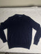 Vintage Nautica Fine Knit Crewneck Jumper - Navy Blue (Size S)