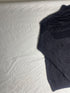Vintage Calvin Klein Full Zip Knit Cardigan Sweater - Black (Size L)