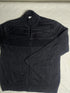 Vintage Calvin Klein Full Zip Knit Cardigan Sweater - Black (Size L)