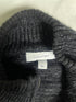 Vintage Calvin Klein Full Zip Knit Cardigan Sweater - Black (Size L)