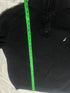 Vintage Nautica Quarter Zip Sweater - Black with Grey Collar (Size XL)