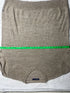 Vintage Nautica V-Neck Knit Jumper - Oatmeal Beige (Size XL)