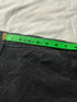 Vintage Nautica Striped Collar Quarter Zip Sweater - Black (Size L)