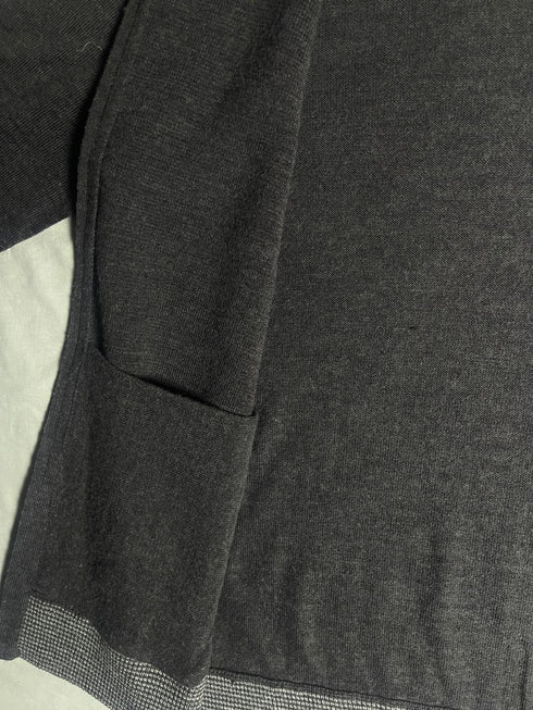 Calvin Klein Vintage Grey Zip Knit Jacket – Unisex - Vint Drop