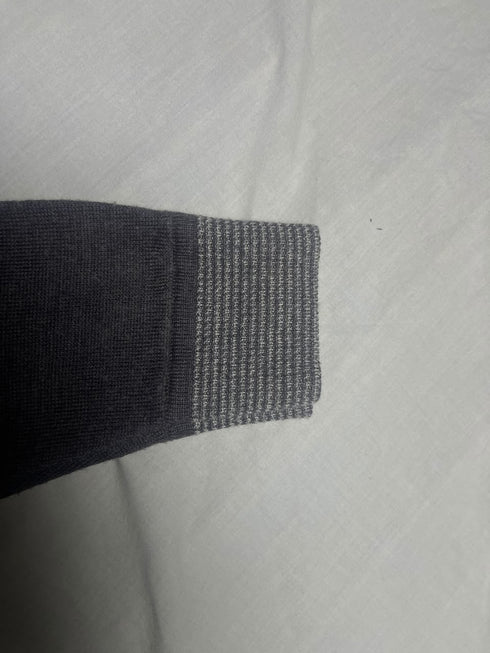 Calvin Klein Vintage Grey Zip Knit Jacket – Unisex - Vint Drop