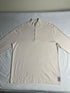 Vintage Calvin Klein Jeans Quarter-Zip Knit Sweater - Cream / Off-White (Size L) - Vint Drop