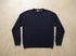 Vintage Chaps Ralph Lauren Navy Blue Heavy Knit Crewneck Sweater (Large) - Vint Drop