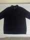 Vintage Chaps Ralph Lauren Quarter-Zip Sweater - Black Textured Knit Jumper (XL) - Vint Drop