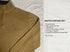 Vintage Nautica Quarter Zip Knit Sweater - Beige / Tan (XL) - Vint Drop