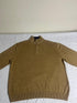 Vintage Nautica Quarter Zip Knit Sweater - Beige / Tan (XL) - Vint Drop
