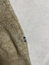 Vintage Nautica V-Neck Knit Jumper - Oatmeal Beige (Size XL) - Vint Drop