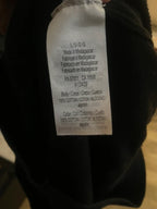 100% Authentic Lacoste Men's V-Neck Cotton Sweater – Classic Black (Size Large)