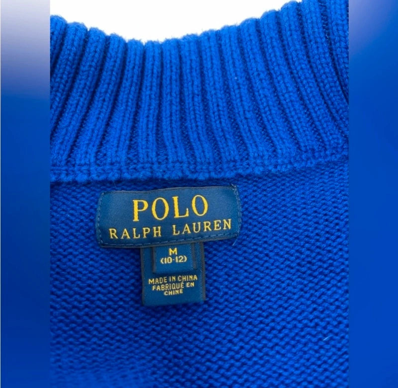 Polo Ralph Lauren Boys' Classic Polo Shirt - Navy & Black (Size M)