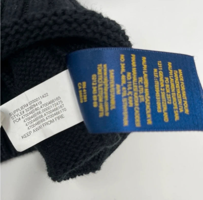 Polo Ralph Lauren Boys' Classic Polo Shirt - Navy & Black (Size M)