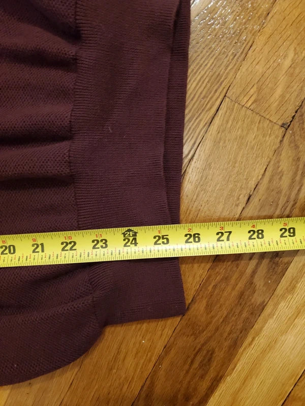 Polo Ralph Lauren Men’s Pima Cotton Quarter-Zip Pullover - Burgundy (Size M)