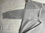 Authentic Polo by Ralph Lauren Ribbed Crewneck Sweater – Heather Grey with Navy Pony (Size Large) - Vint Drop
