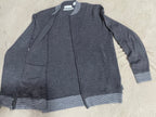 Calvin Klein Vintage Grey Zip Knit Jacket – Unisex - Vint Drop