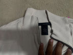 Vintage Calvin Klein Jeans Quarter-Zip Knit Sweater - Cream / Off-White (Size L) - Vint Drop