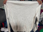Vintage CHAPS Knit Crewneck Sweater – Light Grey - Vint Drop