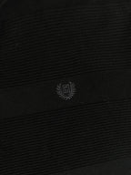 Vintage Chaps Ralph Lauren Quarter-Zip Sweater - Black Textured Knit Jumper (XL) - Vint Drop