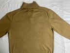Vintage Nautica Quarter Zip Knit Sweater - Beige / Tan (XL) - Vint Drop