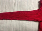 Vintage Polo Jeans Co. Ralph Lauren American Flag Heavy Knit Sweater – Red (Size Small) - Vint Drop